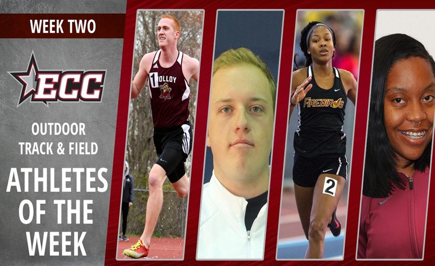 Harding and Nicholson earn ECC Weekly Awards.