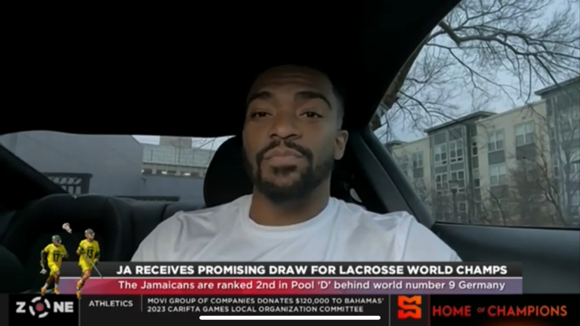Firebirds In the News: UDC Men's Lacrosse Assistant Coach & Alum, Matthew Marrett Featured on SportsMax TV's " Zone"