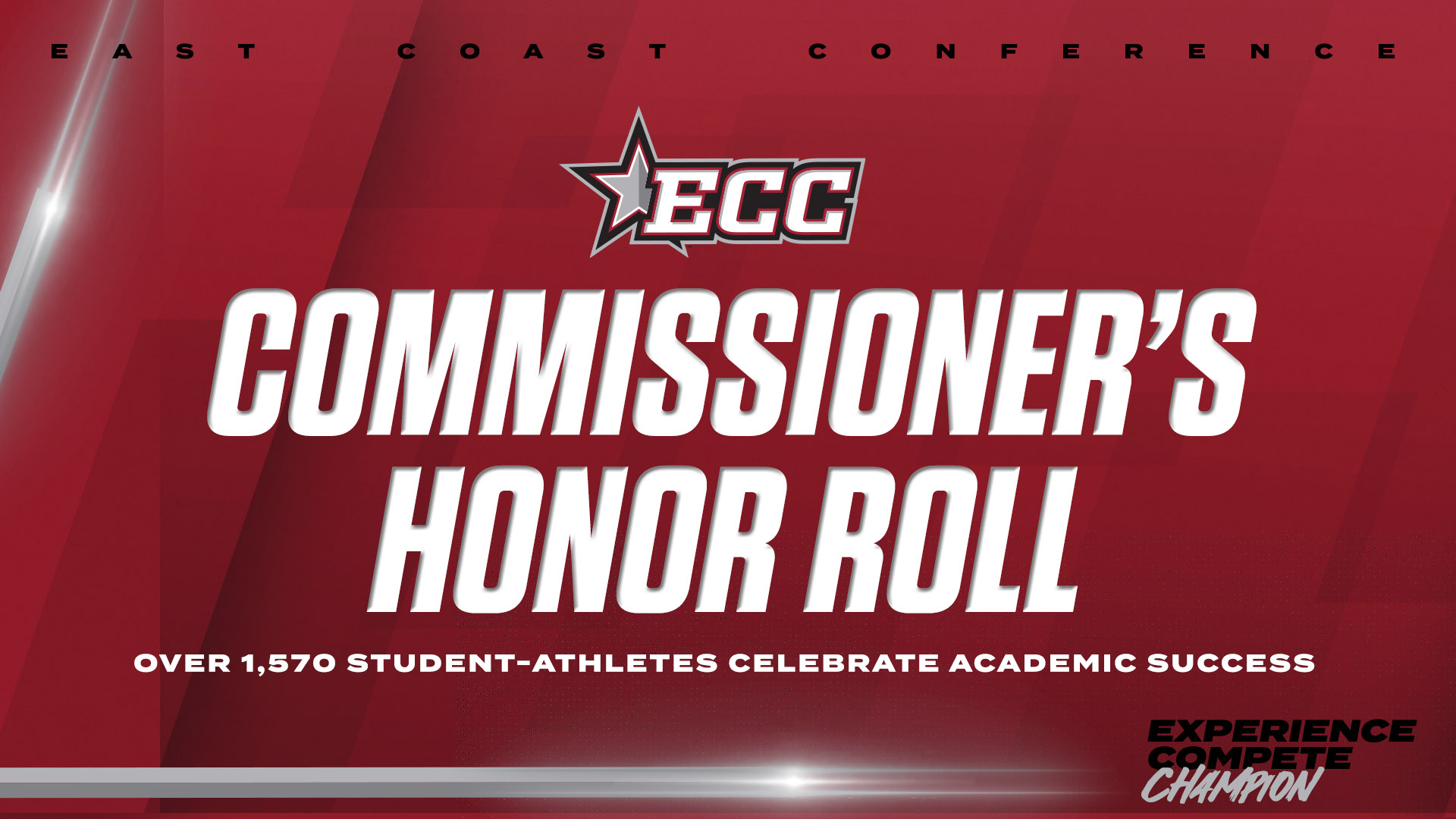 Sixty Firebirds Earn Spot on ECC Commissioner's Honor Roll