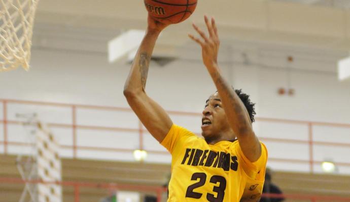 Junior transfer forward Jayone Troutman had 24 points, 14 points and three blocked shots.