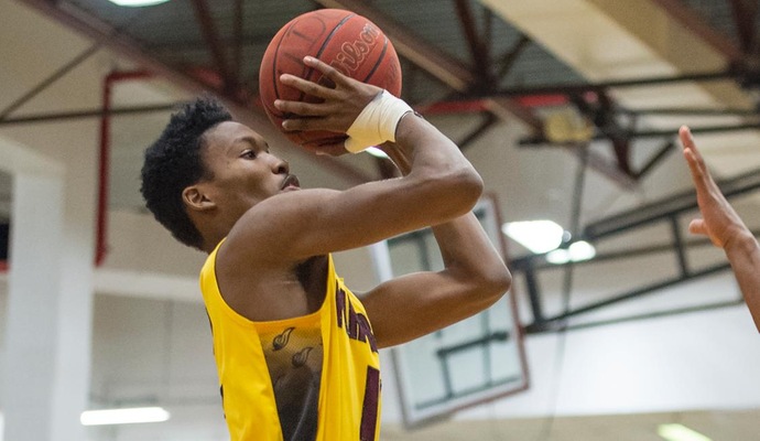 Khalil Jackson hit the game-winning three-pointer with less than a second remaining.