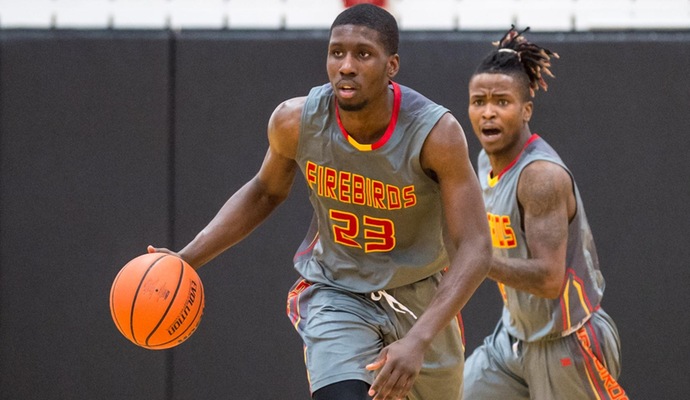 Junior guard Zachary Olukanni led the Firebirds with 18 points on 7-of-12 shooting, seven rebounds, and two steals.