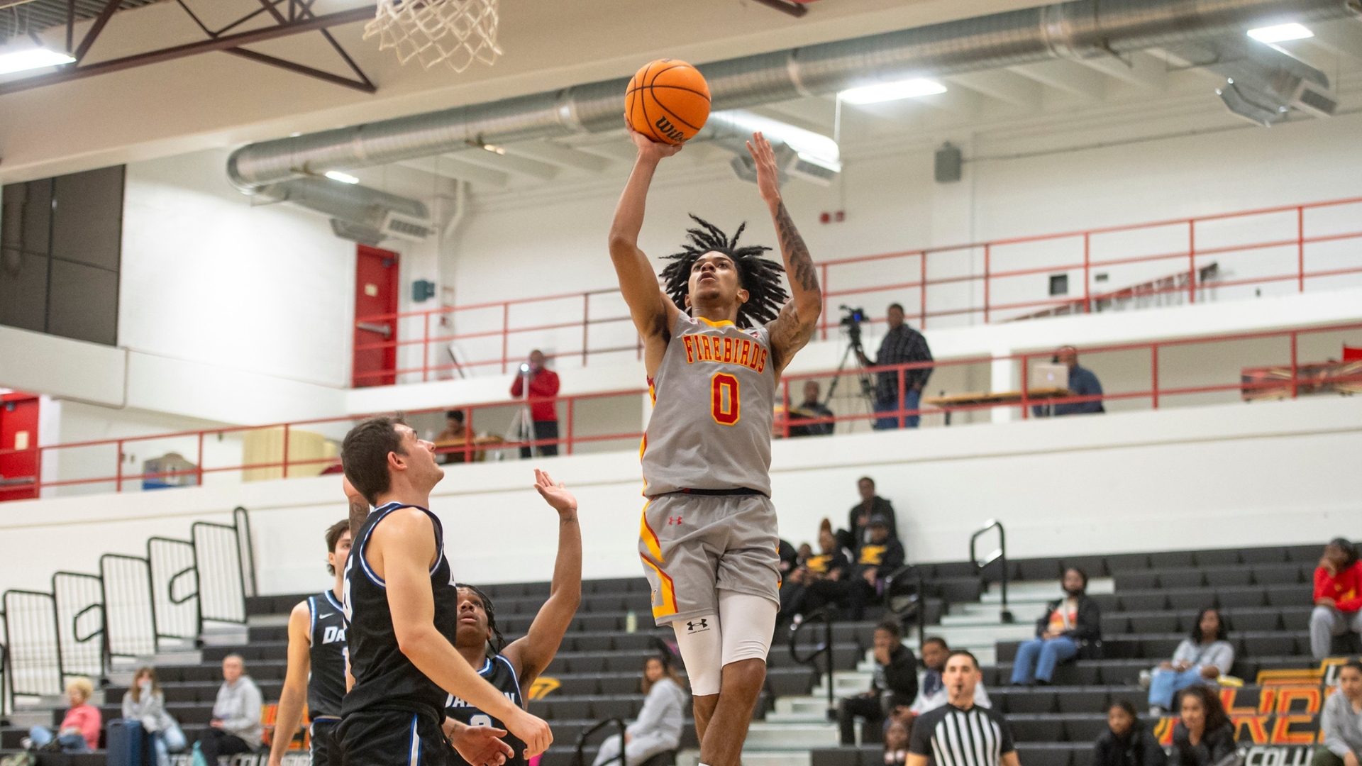 Morgan Jr Ties Career High Against Redhawks