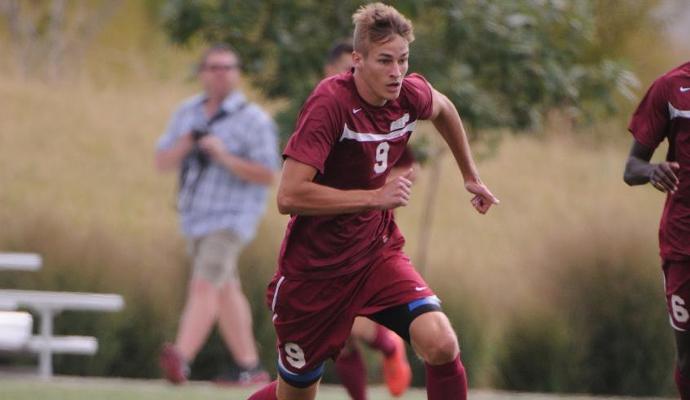 Sophomore forward Felix Angerer scored his team-leading 8th goal of the season.