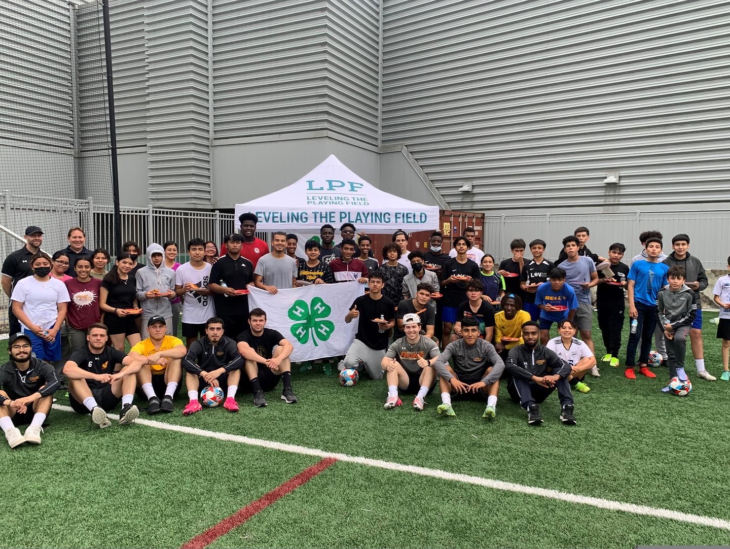 UDC Men's Soccer Volunteers Efforts in "Leveling the Playing field"