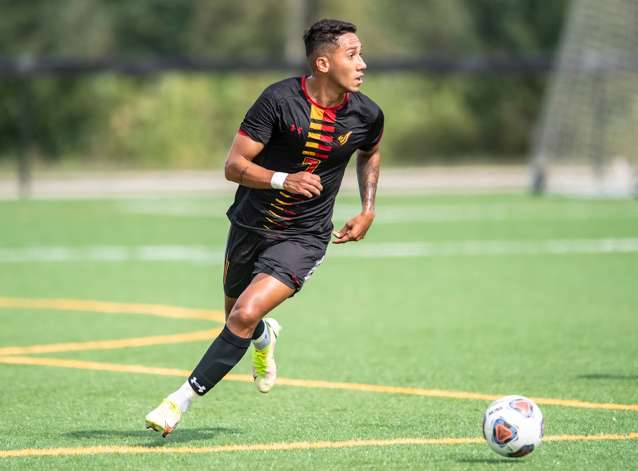 Vitor Gomes led the Firebirds with two goals and is currently tied for first in the ECC with 12 goals on the season.