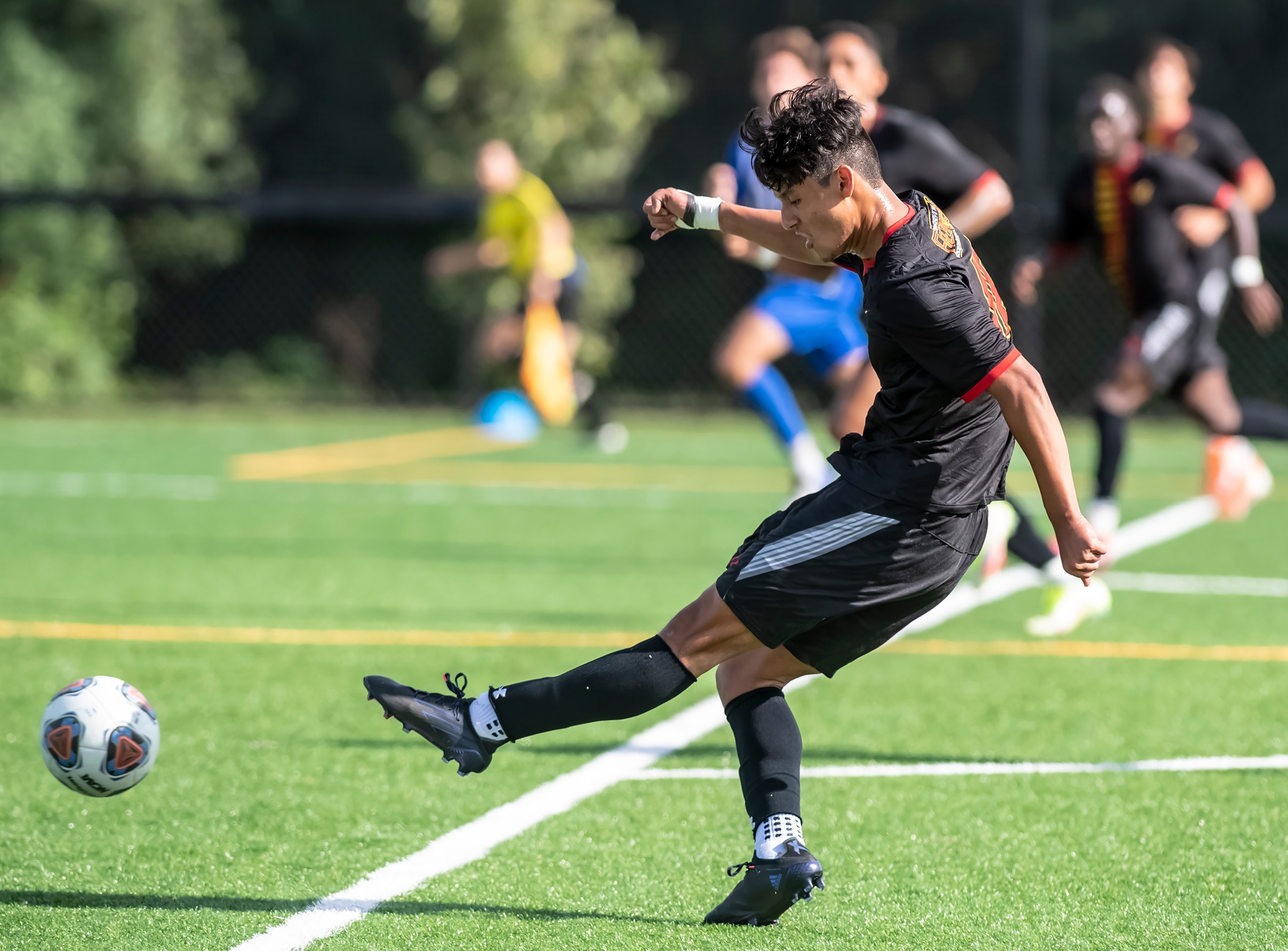 Meza-Baez scored his first goal of the season.