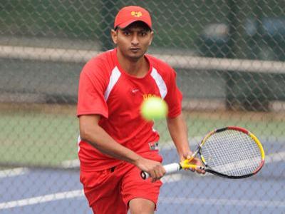 Former men's tennis player Lalindra Jayatilleke received an academic excellence honor at the SEAS Award Night.