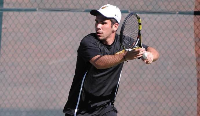 Diego Pinto Earns East Coast Conference Men&rsquo;s Tennis Rookie of the Week