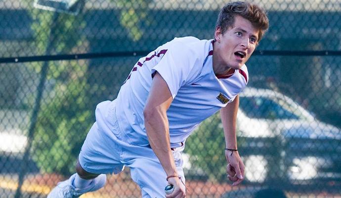 Alexis Baguelin earned victories at No. 1 doubles and No. 4 singles.