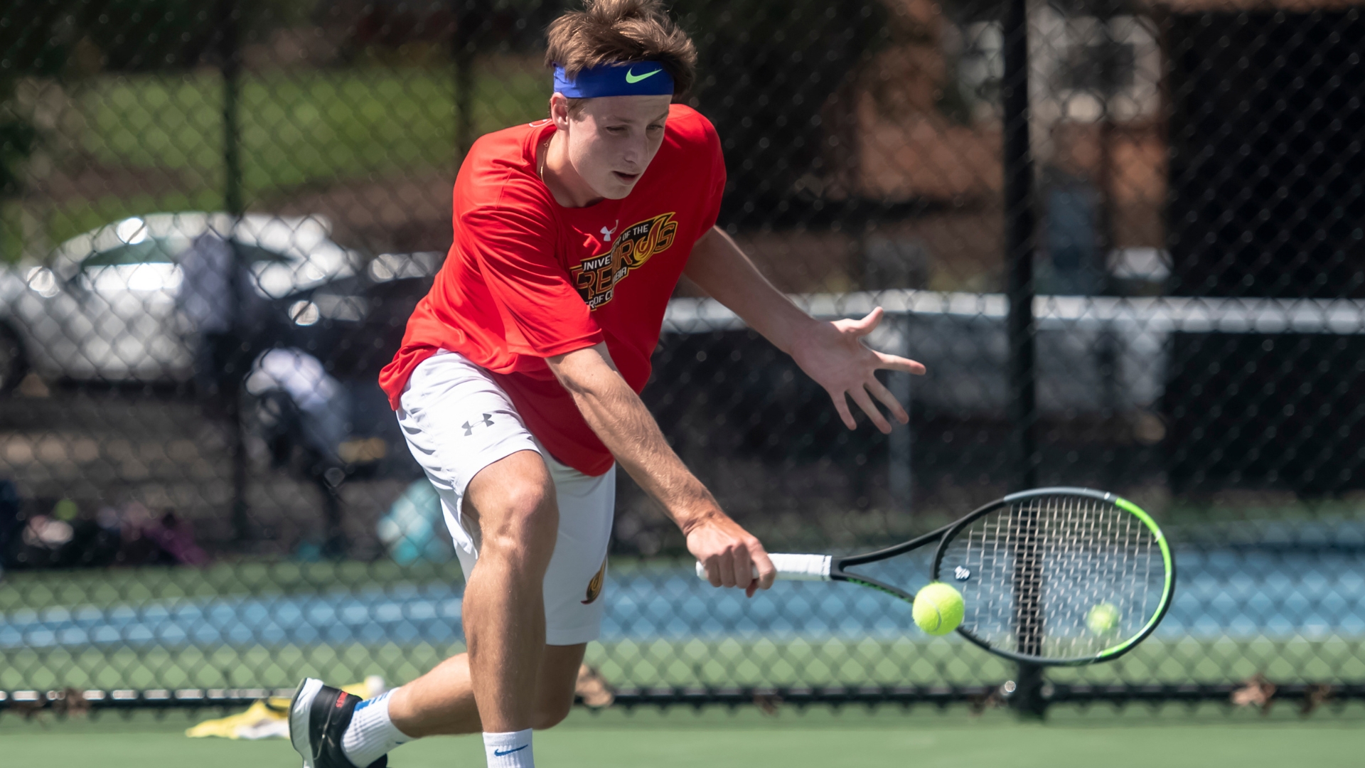 Mangeon picked up the Firebirds lone point with a win at No.1