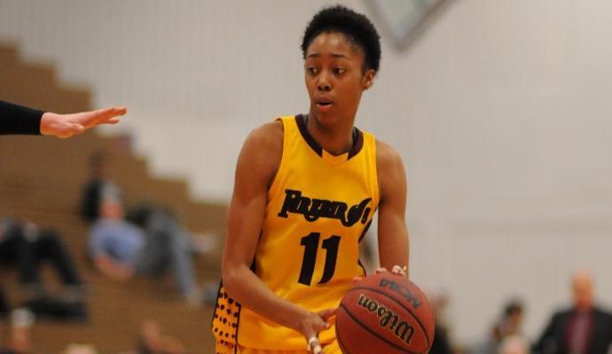 Denikka Brent tied a season-high of 24 points and added a team-high nine rebounds.