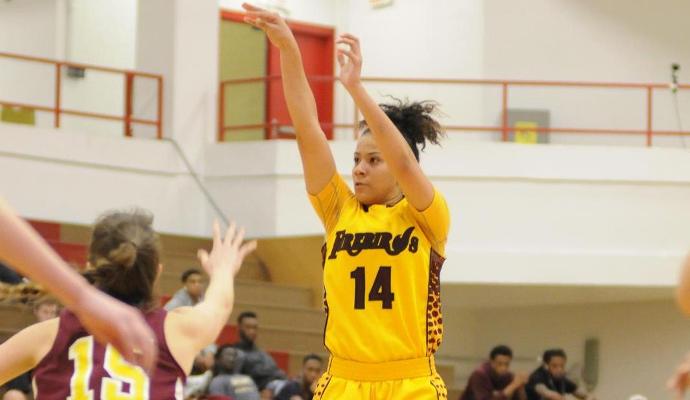 Senior Tiara Goode led the Firebirds with 19 points.