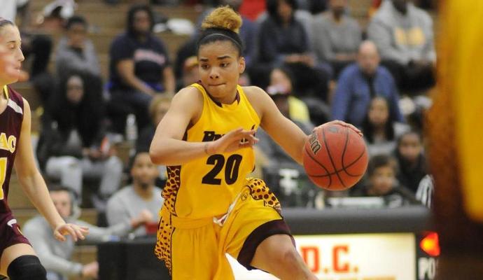 Junior guard Brandi Henton had 12 points, including some big baskets down the stretch for UDC.