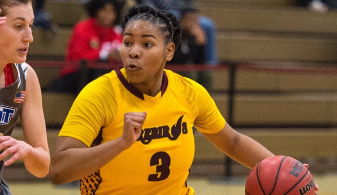Kaiya Coleman tied for the game-high with 17 points.