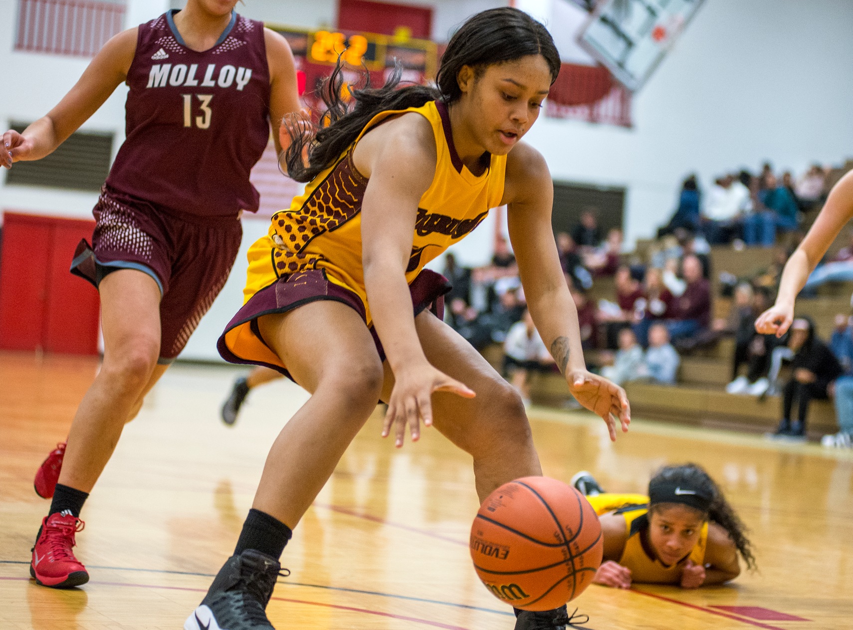 Freshman forward Sarah Hare scored a season-high 11 points and had three offensive rebounds.