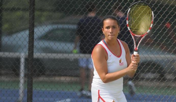 Vitkina's Singles Win Lifts University of the District of Columbia Women&rsquo;s Tennis Past Adelphi, 5-4 in NCAA East Regional Quarterfinal