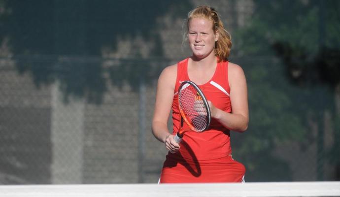 Maxime Duijst earned impressive wins in singles and doubles play.