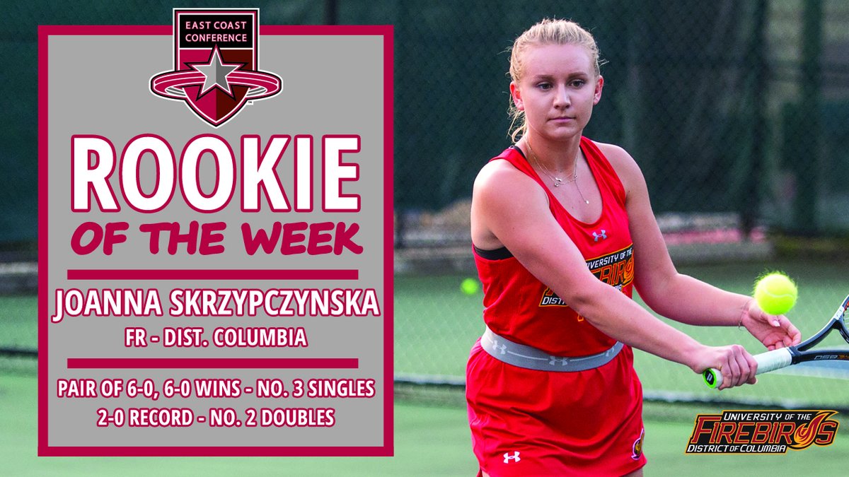 Joanna Skrzypczynska Earns 2nd Straight ECC Women&rsquo;s Tennis Rookie of the Week