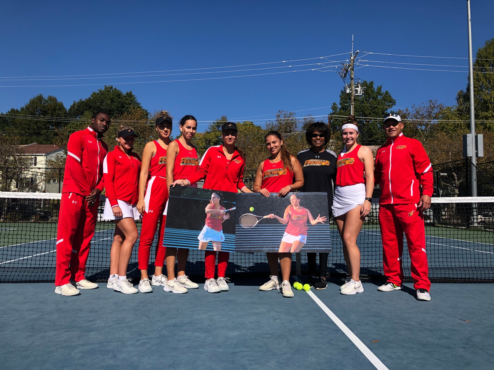 Today the Firebirds celebrated Seniors Estefania Castrillon and Marija Milic.