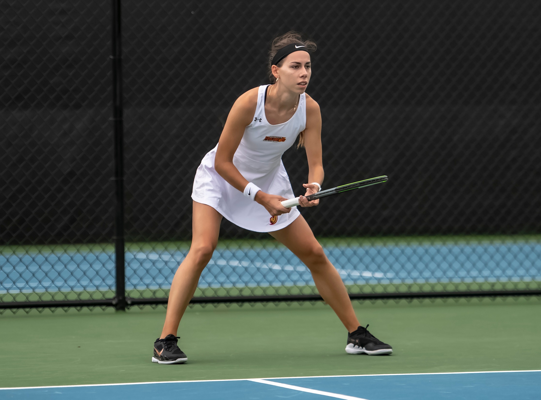 Parn defeated Ramos Moreno 6-2, 6-4 at No.1 singles.