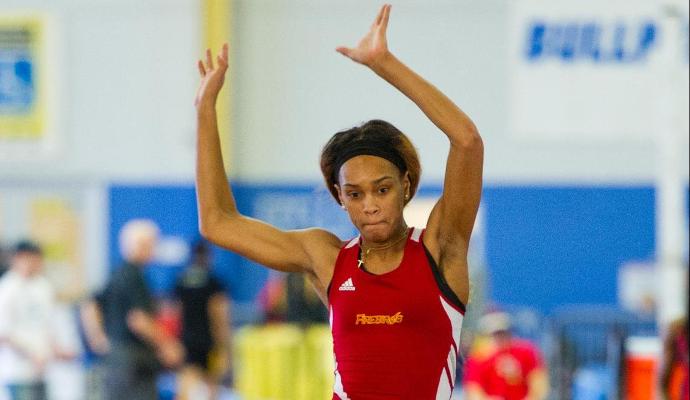 Simone Grant leaped out to a season best 5.51M.