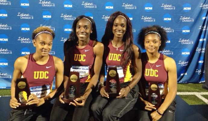 Jones, Benjamin, Wright and Grant Earn Division II Outdoor Track & Field All-American Honors