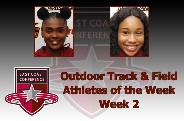 UDC Sweeps Women&rsquo;s Outdoor Track & Field Weekly Awards for Week 2