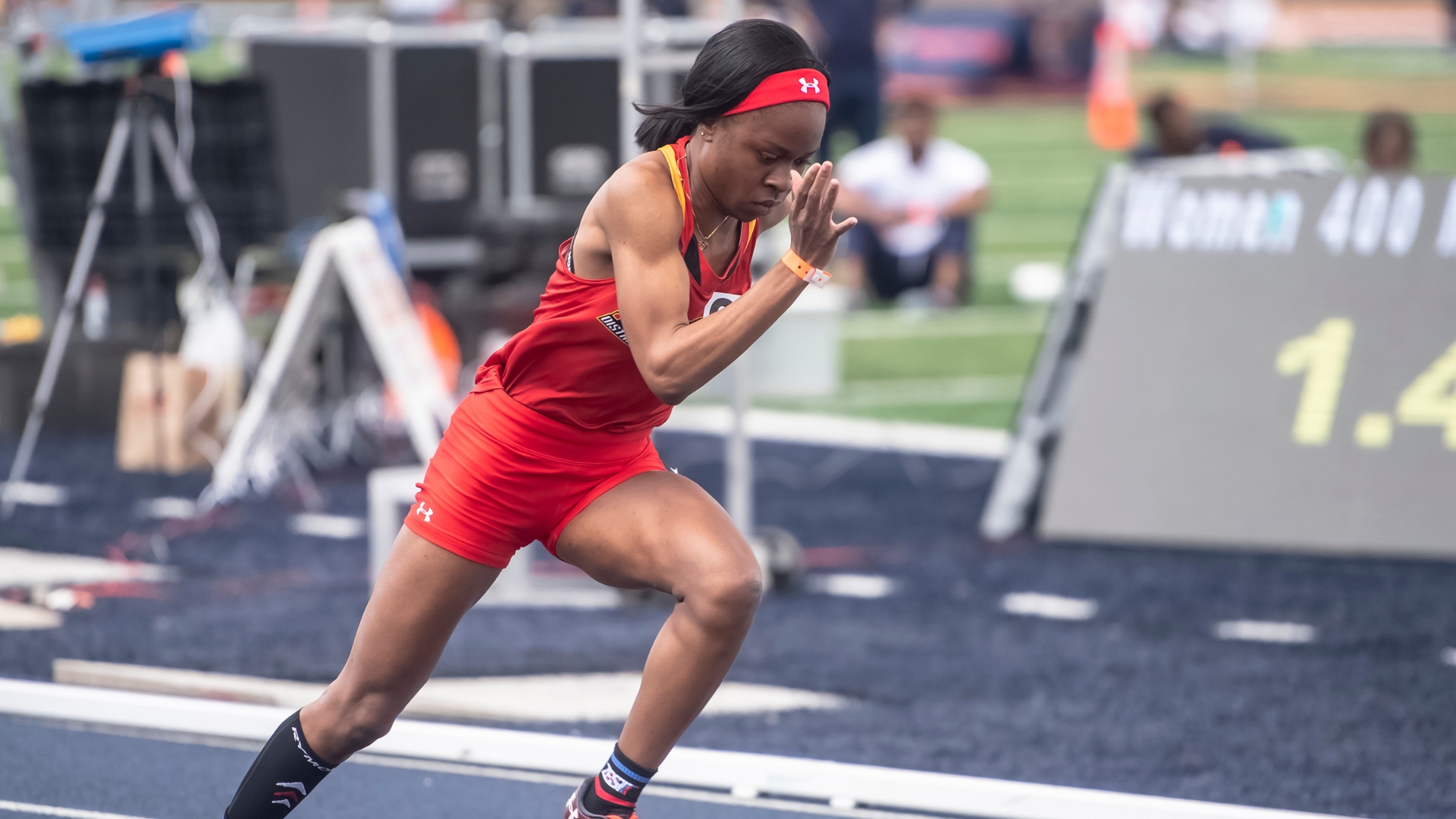 UDC Women's Outdoor Track & Field Team Competes in Season Opener