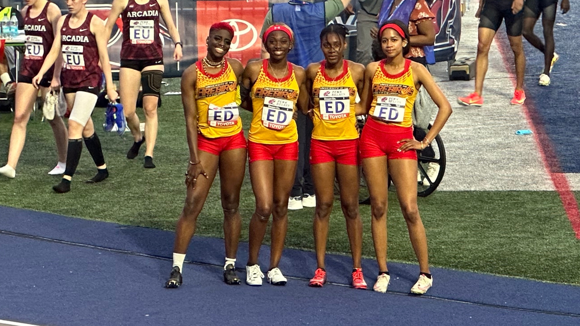 Firebirds 4x400m Relay Team Qualifies for Finals at Penn Relays with Season-Best Time