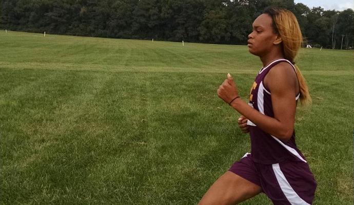 Simone Grant improved her season-best time by 45 seconds.
