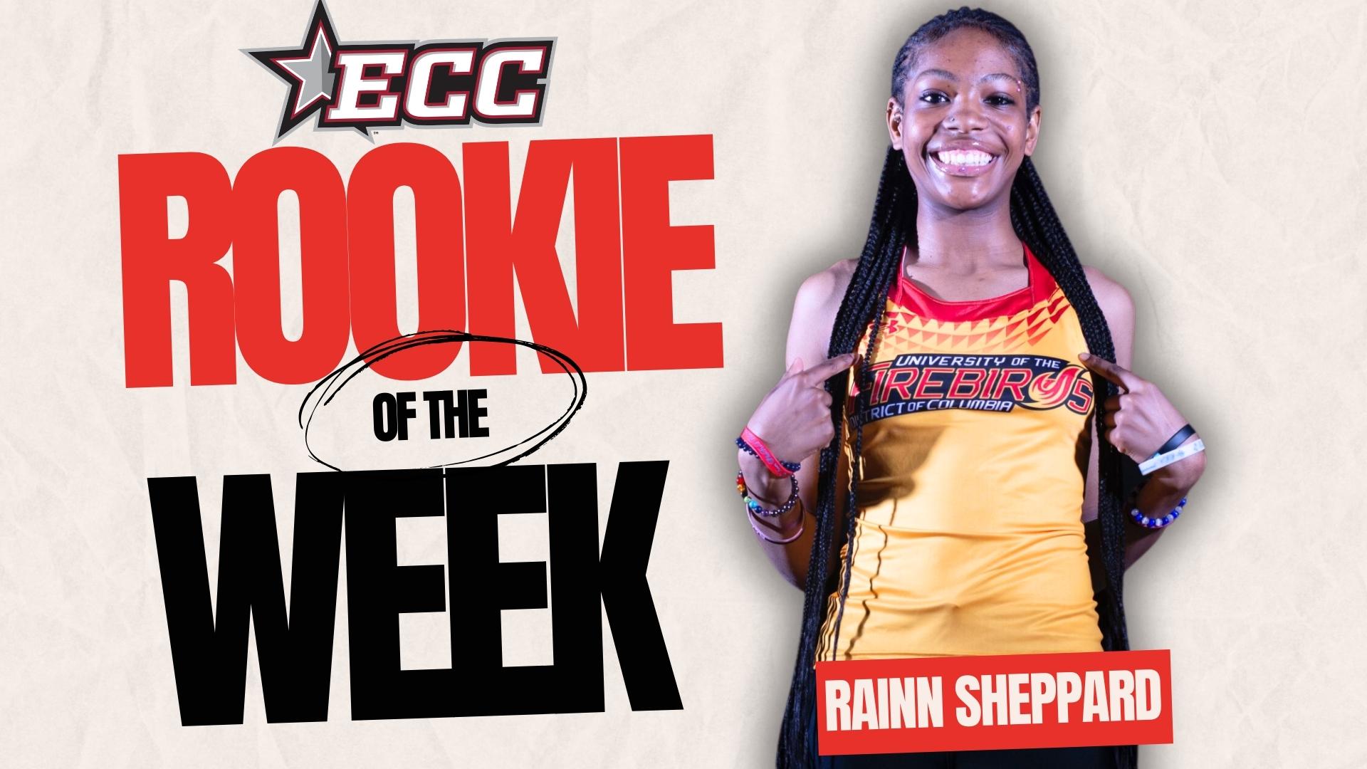 Sheppard Earns ECC Co-Rookie of the Week and Jarrett Earns Honor Roll