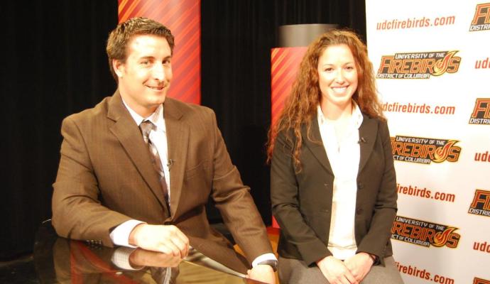 UDC Lacrosse Coaches Scott Urick, Melynda Zwick Brown and Director of Athletics Patricia Thomas Featured on Firebird Nation Sports Update
